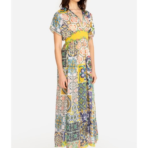 -SOLD-Johnny Was Morocco Dress - Picture 3 of 6